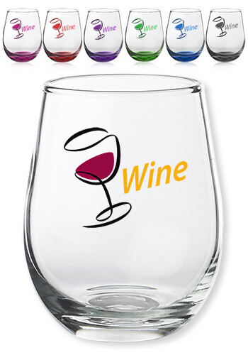 10 oz. Siena Stemless Wineglass
