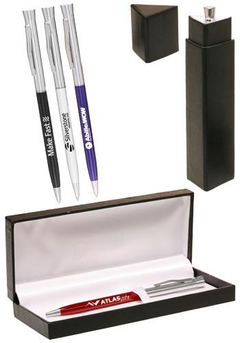Slim Metal Hotel Pens Gift Set