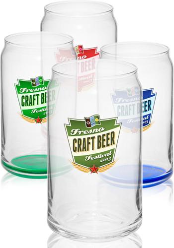 16 oz. ARC Can Shaped Beer Glasses