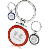 Color Accent Metal Keychains