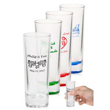 2 oz. Clear Cordial Shooter Shot Glasses