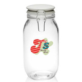 51 oz. Clip Top Glass Storage Jars