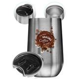 14 oz. Stainless Steel Mugs with Side Lock Lid