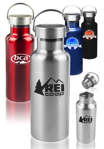 17 oz. Stainless Steel Canteen Water Bottles