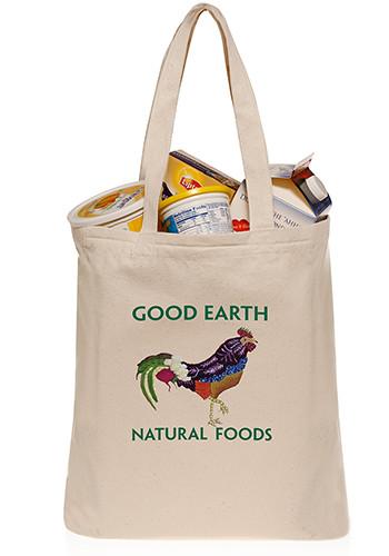10oz Canvas Grocery Bags with 22&quot; Handles