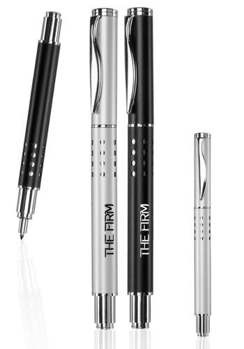 Swerve Clip Metal Rollerball Pens
