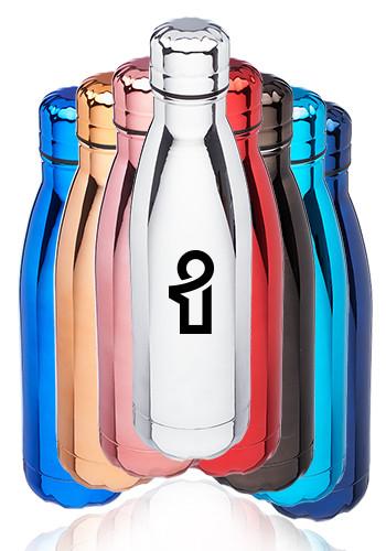 17 oz. Metallic Levian Cola Water Bottles