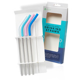 4-Piece Straw Pack with Brush