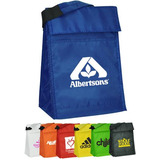 Velcro Closure Insulated Lunch Bags