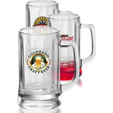 11.3 oz. Optic Glass Beer Mugs