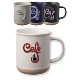 13.5 oz. Aurora Speckled Clay Coffee Mugs