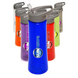 22 oz. Plastic Sports Water Bottles with Drink Spout