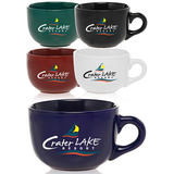18 oz. Ceramic Cappuccino Custom Mugs