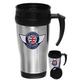 14 oz. Double Wall Stainless Steel Travel Mugs