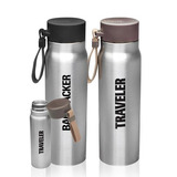17 oz. Vacuum Insulated Water Bottles with Carrying Strap