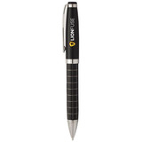 Onyx Grid Metal Ballpoint Pens