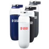 27 oz. Strike Plastic Water Bottles with Carrier Handle