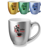 16 oz. Metallic Bistro Coffee Mugs