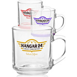 10 oz. ARC Handy Glass Coffee Mugs