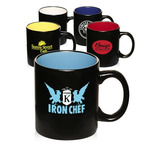 11 oz. Matte Two-Tone Coffee Mugs