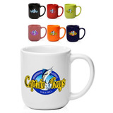 16 oz. Vibrant Color Glossy Ceramic Mugs
