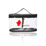 Clear PVC Cosmetic Travel Bags with Handle