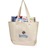 Front Pocket Canvas Tote Bags